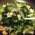 akihimekko's cooksnap of when they made 海老とチンゲンサイの中華炒め.