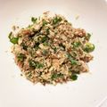 kaogege's cooksnap of when they made 3分簡単つまみ♪トロッシャキ鯖缶ナメロウ.