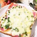 ゆるмαмα's cooksnap of when they made わさびマヨ☆ベーコン葱チートースト.