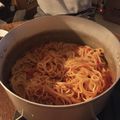 め目め's cooksnap of when they made 災害時にも役立つパスタ・マカロニの茹で方.