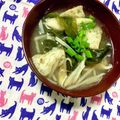 ふたごゆき's cooksnap of when they made もやしとワカメの味噌汁♪.