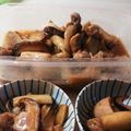 ねここfm's cooksnap of when they made ずいきと鶏肉の煮物.