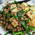 まゆみきママ's cooksnap of when they made にらと厚揚げのピリ辛生姜醤油炒め.
