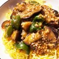 けけれれ's cooksnap of when they made 簡単中華★麻婆ナス麺.
