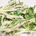 nao3gon3's cooksnap of when they made 簡単に水菜を大量消費！水菜と玉ねぎサラダ.