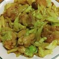 55才のおじさん's cooksnap of when they made 鶏肉とキャベツのカレー炒め.