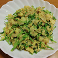 55才のおじさん's cooksnap of when they made ツナと豆苗の卵炒め.