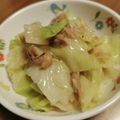 ママさん☆123's cooksnap of when they made キャベツとツナのガーリック風味炒め.