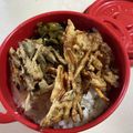 papikun's cooksnap of when they made サクサクの技★玉ねぎ人参ゴボウかき揚げ.