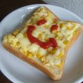 姉ぶた's cooksnap of when they made 朝食にどう！？コーンなトースト.