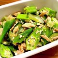 ウマナミ's cooksnap of when they made オクラきゅうりツナの作り置き.