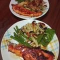 松潤LOVE♥️♥️'s cooksnap of when they made 鮭のムニエル バターポン酢ソース.