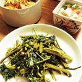 ハチワレねこ's cooksnap of when they made 空芯菜のスープ炒め.