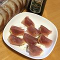 花咲小紅's cooksnap of when they made 生ハムいちじく.