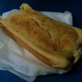 retu20yo's cooksnap of when they made ✿桃のﾖｰグﾙパｳﾝドｹｰｷ✿.