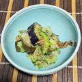 dob's cooksnap of when they made 茄子とゴーヤの味噌炒め.