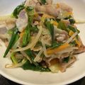 桜蝶1127's cooksnap of when they made 焼肉のたれ〈塩だれ〉で色どり野菜炒め.