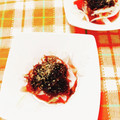 ﾁｲﾁｬﾝﾏﾏ's cooksnap of when they made トマオニのもずく酢.