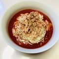 azbjbn's cooksnap of when they made 野菜ジュースで絶品！ガスパチョ風そうめん.