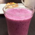 ☆GSSQHY☆'s cooksnap of when they made ブルーベリーの甘酒ラッシー.