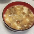 きらり流れ星's cooksnap of when they made なめこと豆富・長ネギの味噌汁.