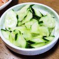 みーちゃん☆しーくん's cooksnap of when they made 簡単きゅうりの漬け物(ゆずポン酢).