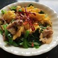 Rick_t's cooksnap of when they made 簡単★豚ニラたまご炒め.