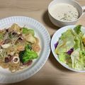 みっきぃ1989's cooksnap of when they made ランチに＊タラとブロッコリーのパスタ.