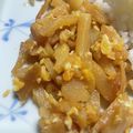 ちゃんこまんさん's cooksnap of when they made 子供が喜ぶ♡じゃがいもの甘辛卵炒め♡.