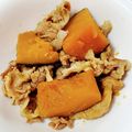 K1TR1's cooksnap of when they made 煮るのは5分！かぼちゃと豚こまの煮物♪.