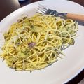 つばさ823's cooksnap of when they made 【ミキサーなしで簡単】バジルソースパスタ.