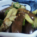 kayac's cooksnap of when they made ひんやり！なすとオクラの中華風おひたし！.