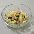 キンプリ's cooksnap of when they made キャベツとハムの胡麻マヨサラダ❀.