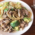 クックFVXNZD☆'s cooksnap of when they made 豚肉切り落としで♡アボカドクリームパスタ.