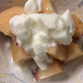 ベティ３'s cooksnap of when they made 簡単カットの桃のヨーグルトかけ.