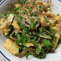 わすれぽ's cooksnap of when they made みょうがとしそと油揚げのごま和え.