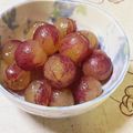 ３５９'s cooksnap of when they made ぶどう（巨峰）の皮がスルッとむける！.