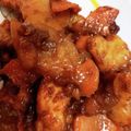 ユニコ０４１４'s cooksnap of when they made 柔らか鶏の胸肉とジャガイモの甜麺醤炒め♡.