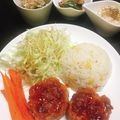 Rika☆Rin's cooksnap of when they made 豚こまもちもちチーズバーグ.
