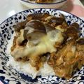 ♡JyuRiku♡'s cooksnap of when they made 悪魔的☆茄子と挽肉のカレーチーズ焼き.
