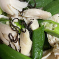ぴよはち's cooksnap of when they made オクラとささみの塩こんぶ和え.