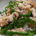 クックNN1BQ8☆'s cooksnap of when they made 簡単☆お手軽豚こまピーマン炒め丼♩.
