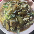 ＭＩ−ＳＡＮ's cooksnap of when they made オクラとなすの卵とじ.