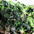 yikar1's cooksnap of when they made 子どもが食べる♪ほうれん草のおかか和え.