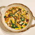 ほろぴ's cooksnap of when they made 節約！簡単！さんま缶とニラ豆腐の卵とじ.
