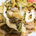 67luna's cooksnap of when they made 苦くない！ゴーヤのスタミナ焼きそば.