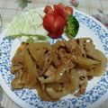 レオミウ's cooksnap of when they made 簡単！豚小間と玉ねぎのやわらか生姜焼き.
