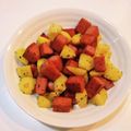 ☆雪矢☆'s cooksnap of when they made コロコロポテトとスパムのエスニック風味.