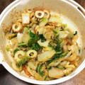 ＊もぐたん＊'s cooksnap of when they made あと一品！レンジで白菜と竹輪のごま和え☆.