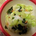 食べまくり's cooksnap of when they made 基本のさっぱり味◎わかめとレタスのサラダ.